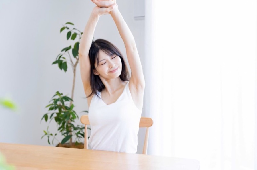 首肩のつらさを気にせず過ごせるようになった女性